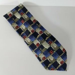 ST. MICHAEL Marks & Spencer Silk London tie